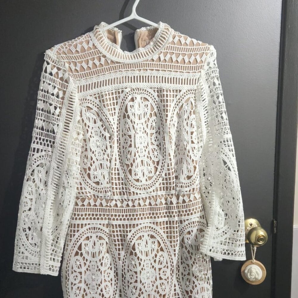 Elegant Lace Midi - Boutique 1861 - M